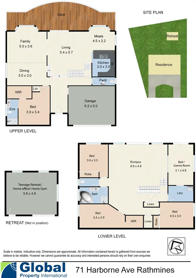 Floorplan of Homely house listing, 71 Harborne Avenue, Rathmines NSW 2283
