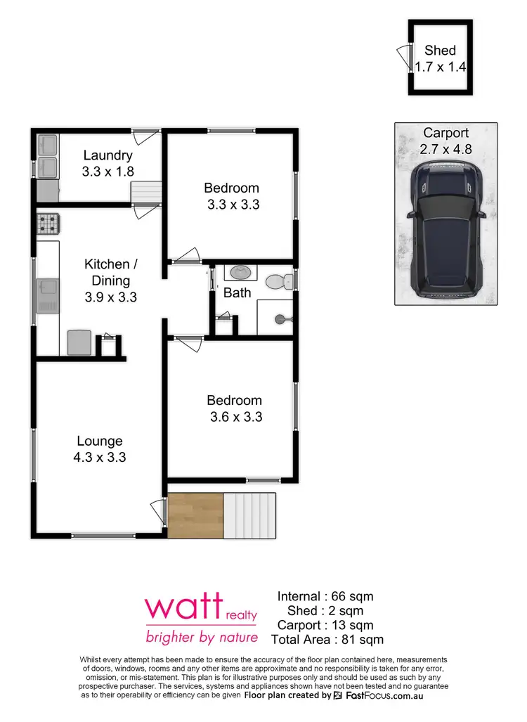 Floorplan of Homely house listing, 88 High Street, Brighton QLD 4017