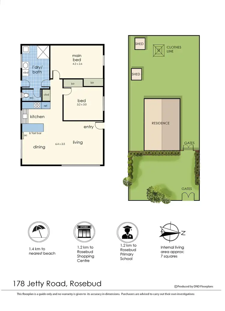 Floorplan of Homely house listing, 178 Jetty Road, Rosebud VIC 3939