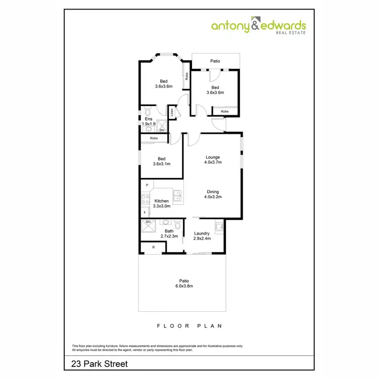 Floorplan of Homely house listing, 23 Park Street, Goulburn NSW 2580