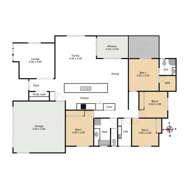 Floorplan of Homely house listing, 30 Shoesmith Road, Westbrook QLD 4350