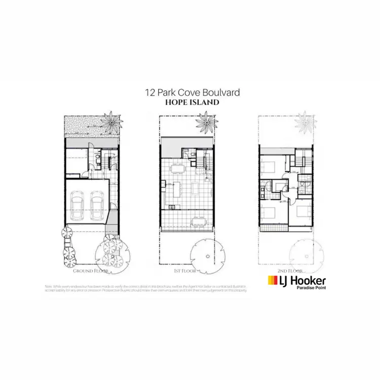 Floorplan of Homely house listing, 12 Park Cove, Hope Island QLD 4212
