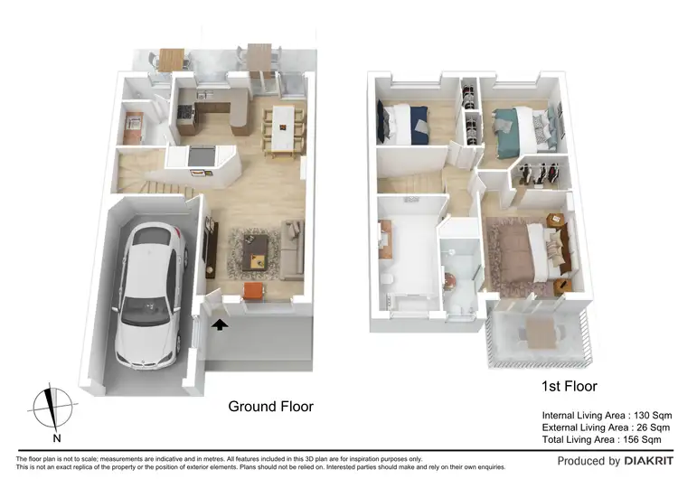 Floorplan of Homely unit listing, 6/18 Emma Street, Bracken Ridge QLD 4017