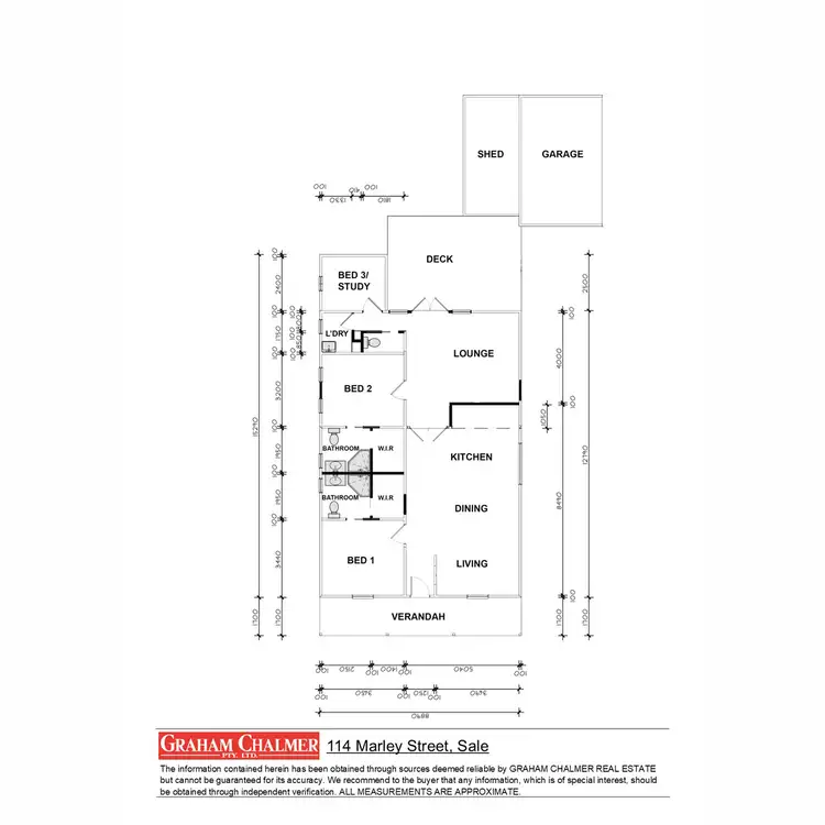 Floorplan of Homely house listing, 114A Marley Street, Sale VIC 3850