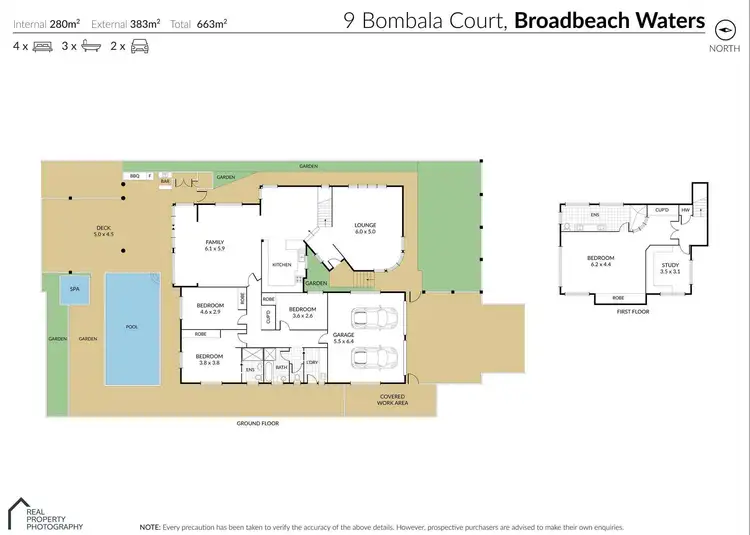 Floorplan of Homely house listing, 9 Bombala Street, Broadbeach Waters QLD 4218