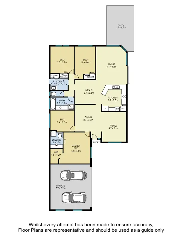 Floorplan of Homely house listing, 81 Brooklands Circuit, Forest Lake QLD 4078