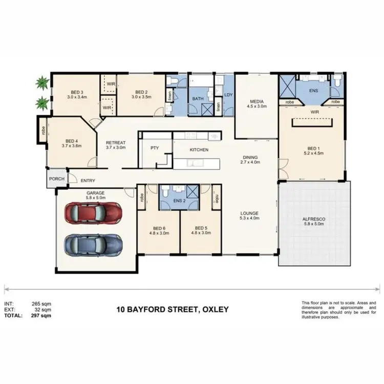 Floorplan of Homely house listing, 10 Bayford Street, Oxley QLD 4075
