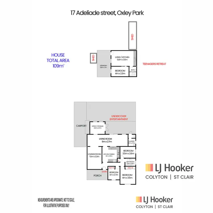Floorplan of Homely house listing, 17 Adelaide Street, Oxley Park NSW 2760