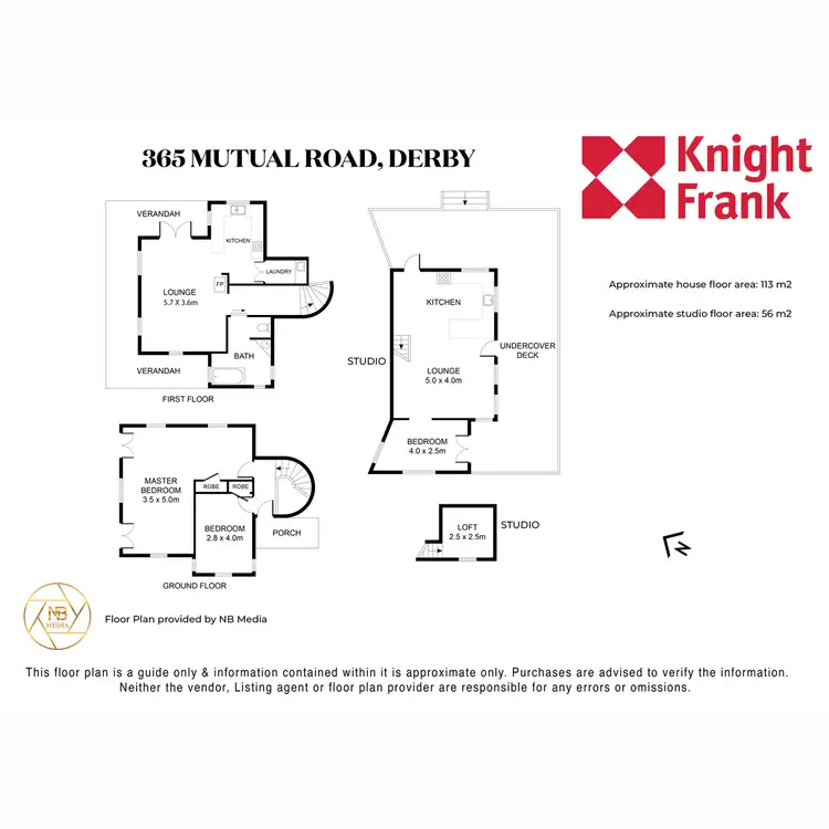 Floorplan of Homely house listing, 365 Mutual Road, Derby TAS 7264