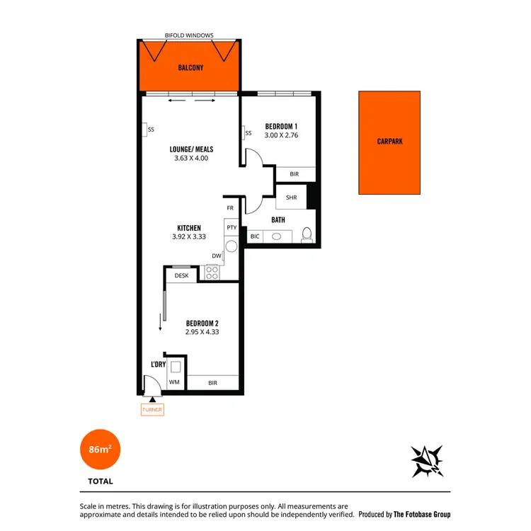 Floorplan of Homely apartment listing, 219/185 Morphett Street, Adelaide SA 5000