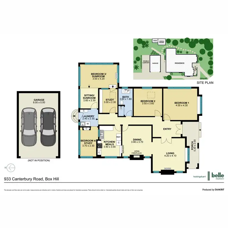 Floorplan of Homely house listing, 933 Canterbury Road, Box Hill VIC 3128