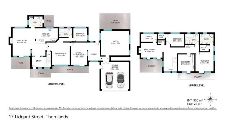 Floorplan of Homely house listing, 17 Lidgard Street, Thornlands QLD 4164