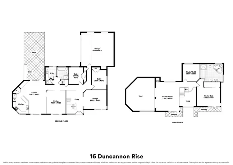 Floorplan of Homely house listing, 16 Duncannon Rise, Mindarie WA 6030