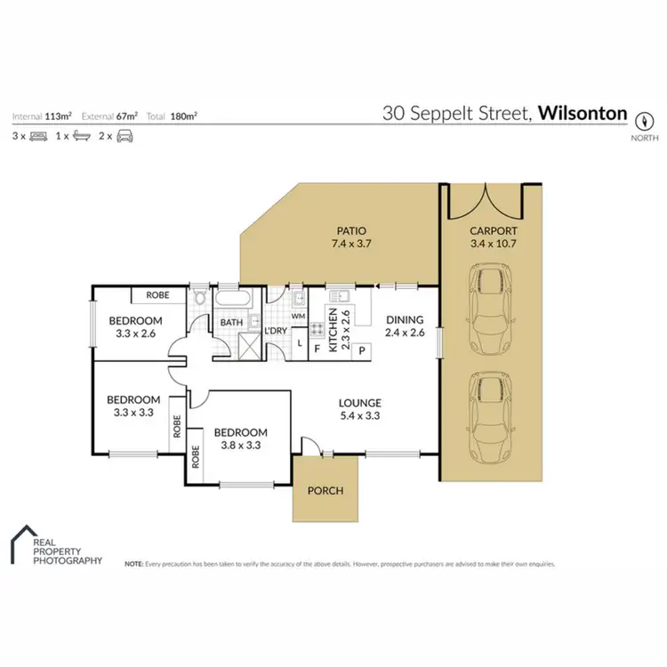 Floorplan of Homely house listing, 30 Seppelt Street, Wilsonton Heights QLD 4350