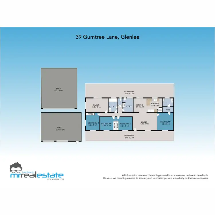 Floorplan of Homely house listing, 39 Gumtree Lane, Glenlee QLD 4711