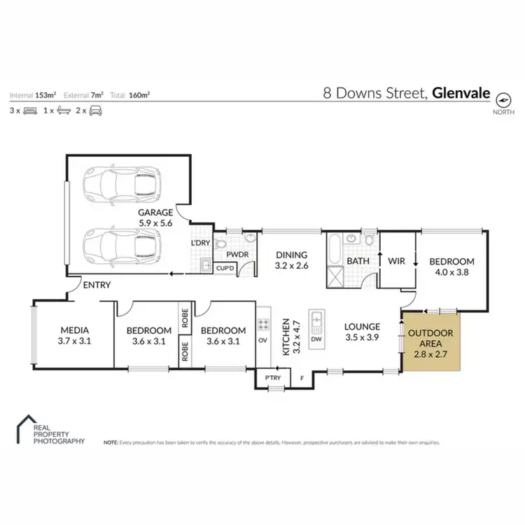 Floorplan of Homely house listing, 8 Downs Street, Glenvale QLD 4350