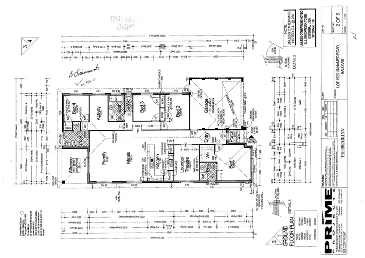 Floorplan of Homely house listing, 21 Coolimba Turn, Baldivis WA 6171