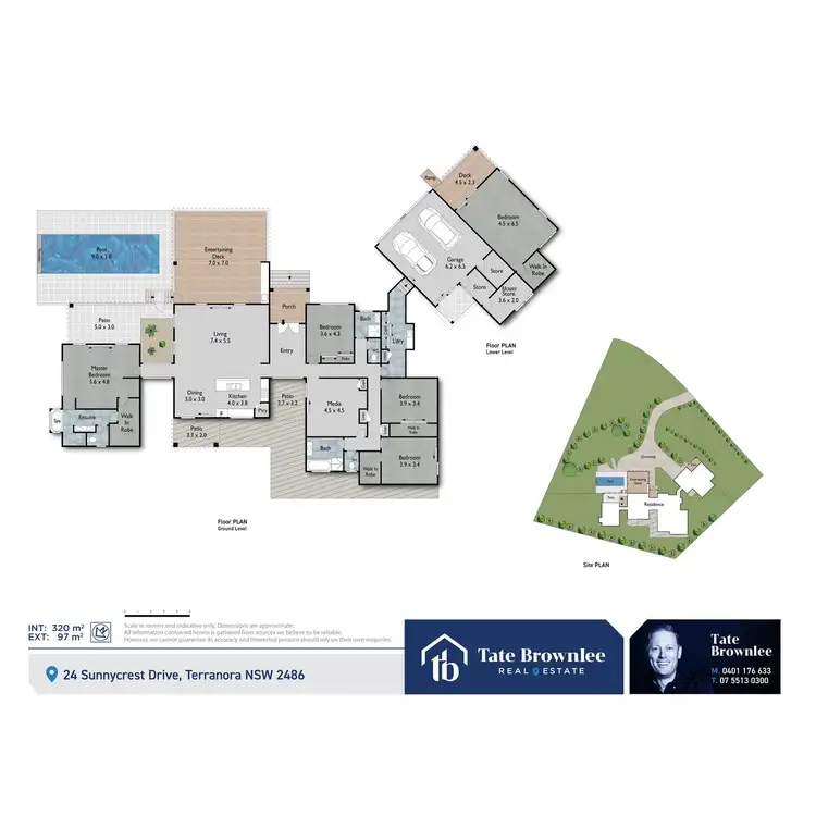 Floorplan of Homely house listing, 24 Sunnycrest Drive, Terranora NSW 2486