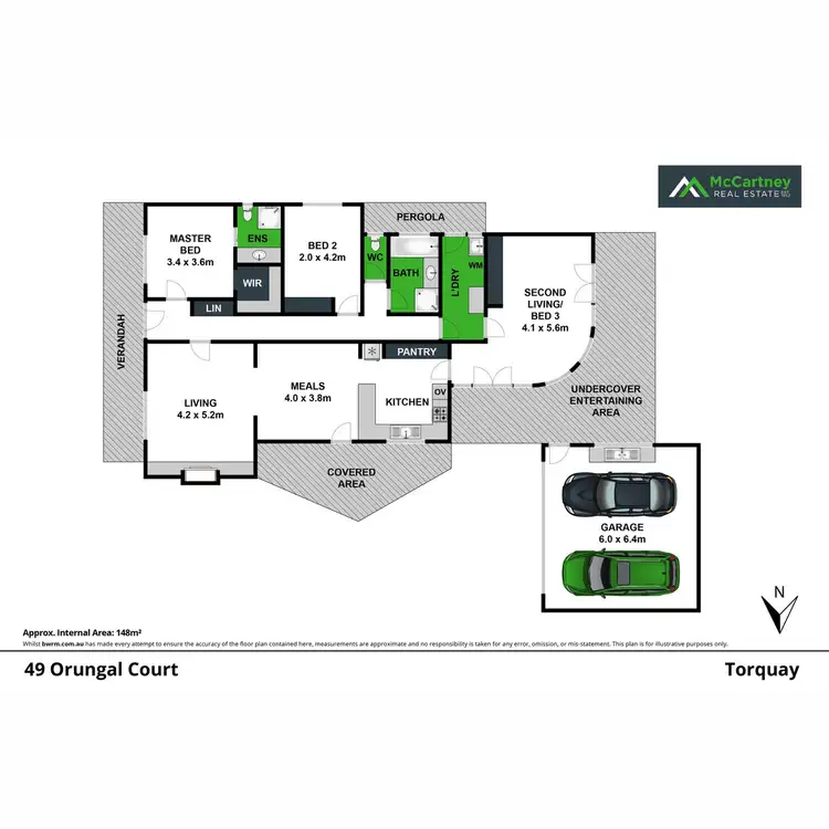 Floorplan of Homely house listing, 49 Orungal Court, Torquay VIC 3228