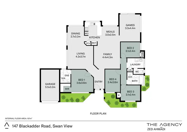 Floorplan of Homely house listing, 147 Blackadder Road, Swan View WA 6056