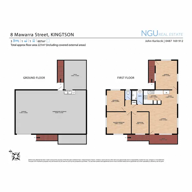 Floorplan of Homely house listing, 8 Mawarra Street, Kingston QLD 4114