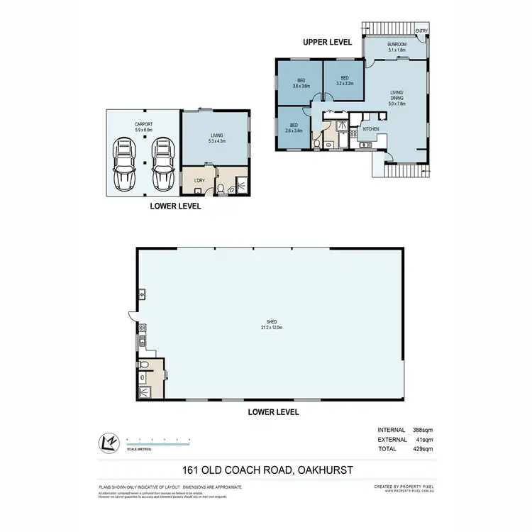 Floorplan of Homely house listing, 161 Old Coach Road, Oakhurst QLD 4650