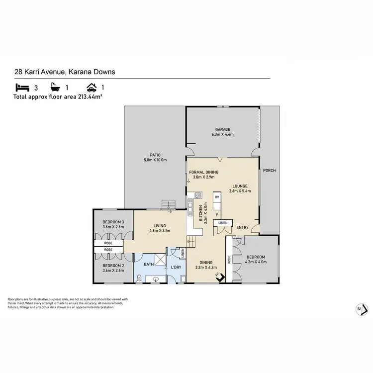 Floorplan of Homely house listing, 28 Karri Avenue, Karana Downs QLD 4306