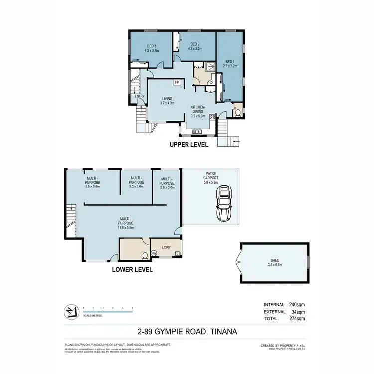 Floorplan of Homely house listing, 2/89 Gympie Road, Tinana QLD 4650