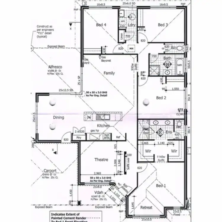 Floorplan of Homely house listing, 63 Brixton Crescent, Ellenbrook WA 6069