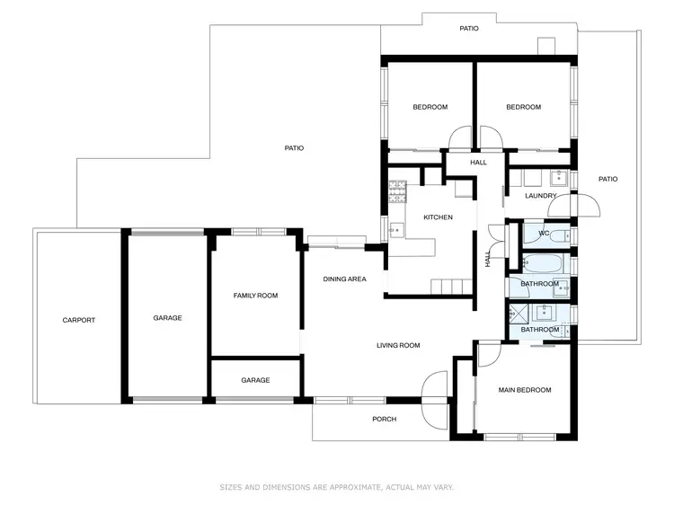 Floorplan of Homely house listing, 19 Maryville Way, Thurgoona NSW 2640