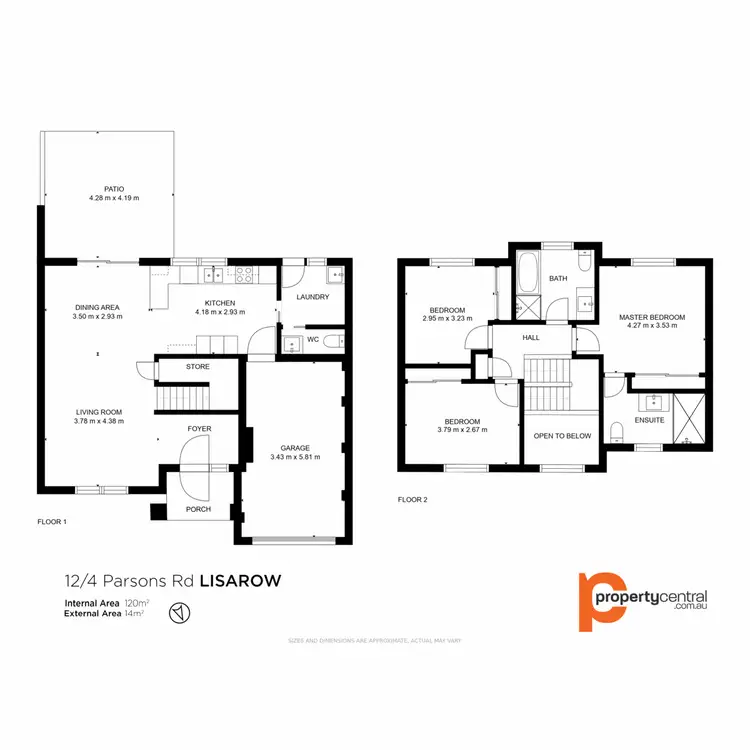 Floorplan of Homely townhouse listing, 12/4 Parsons Road, Lisarow NSW 2250