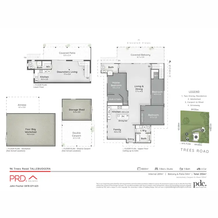Floorplan of Homely house listing, 96 Trees Road, Tallebudgera QLD 4228