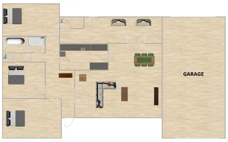 Floorplan of Homely house listing, 4 Larela Circuit, Orange NSW 2800