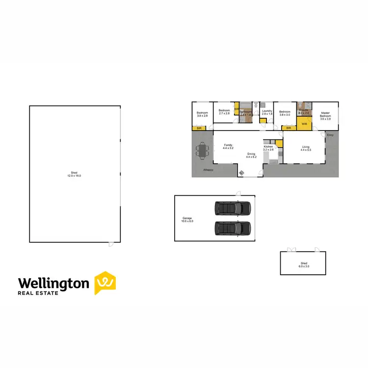 Floorplan of Homely house listing, 5 Clear View Court, Longford VIC 3851