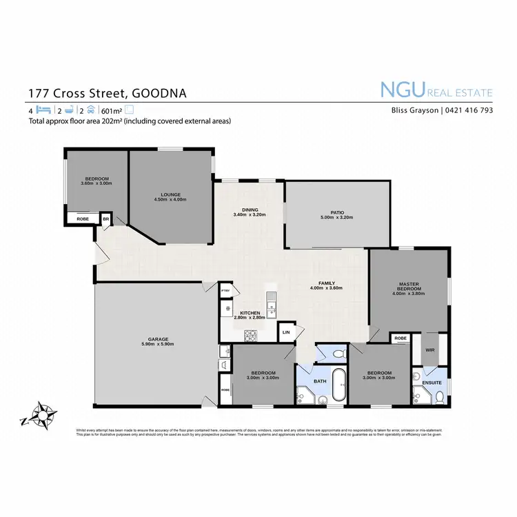 Floorplan of Homely house listing, 177 Cross Street, Goodna QLD 4300