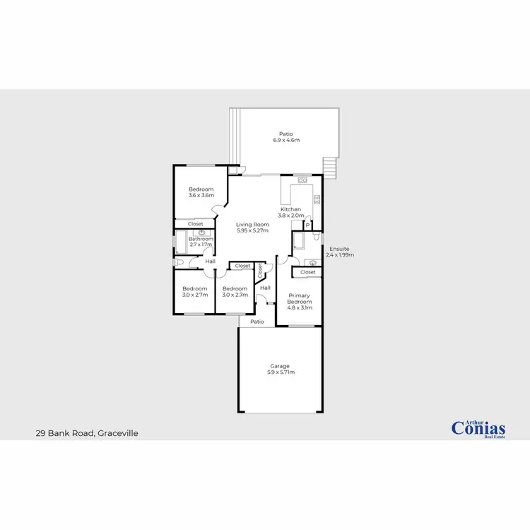 Floorplan of Homely house listing, 29 Bank Road, Graceville QLD 4075