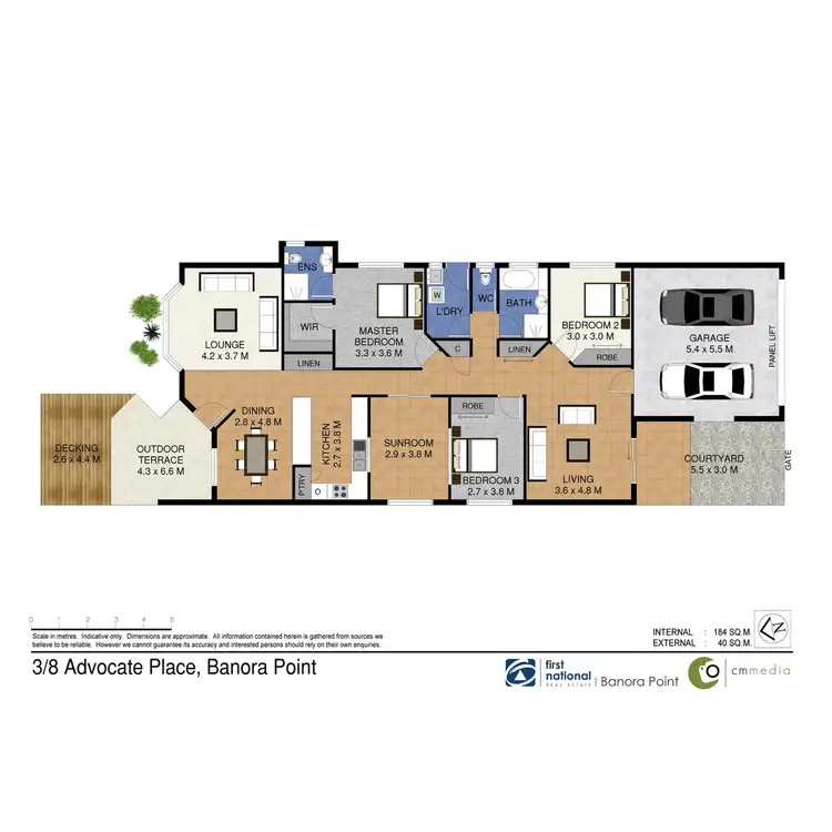 Floorplan of Homely house listing, 3/8 Advocate Place, Banora Point NSW 2486