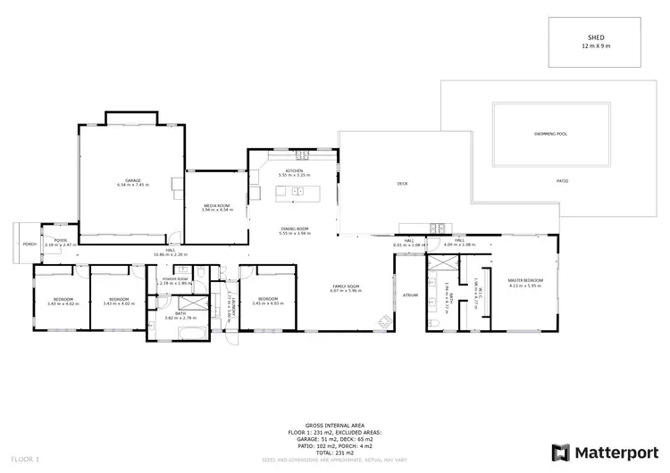 Floorplan of Homely house listing, 4 Tori Place, Innes Park QLD 4670
