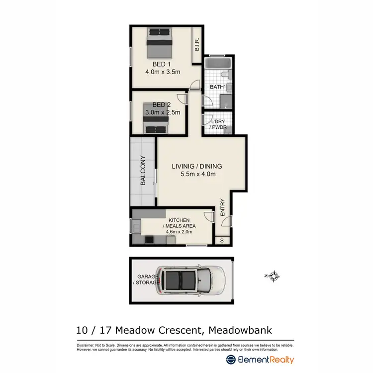 Floorplan of Homely unit listing, 10/17 Meadow Cresent, Meadowbank NSW 2114