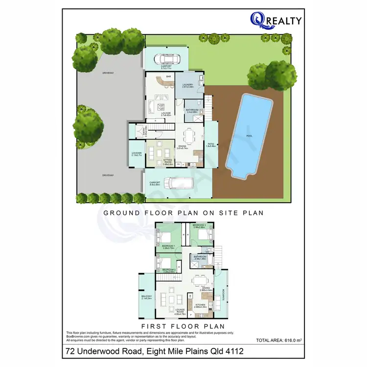 Floorplan of Homely house listing, 72 Underwood Road, Eight Mile Plains QLD 4113