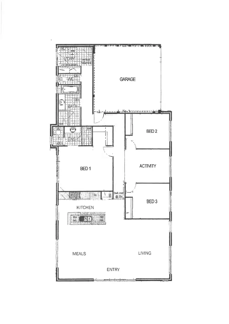 Floorplan of Homely house listing, 28 Tempest Corner, Dayton WA 6055