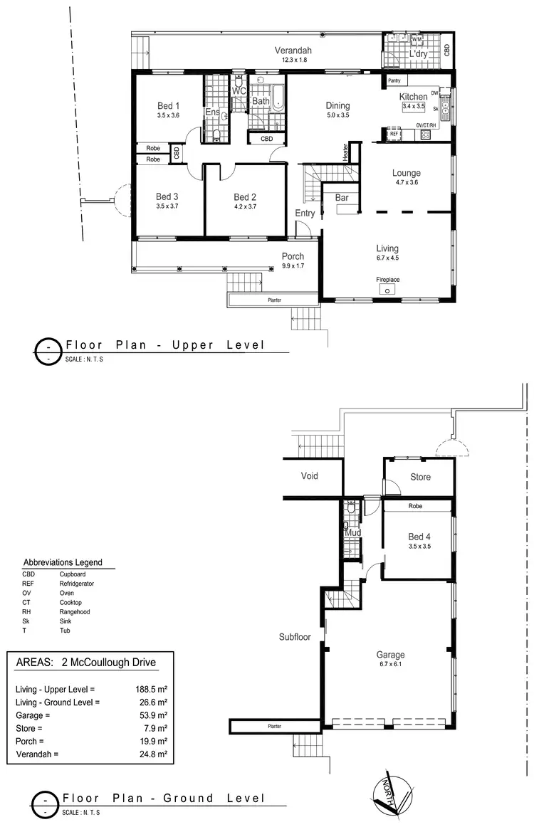 Floorplan of Homely house listing, 2 McCoullough Drive, Tolland NSW 2650