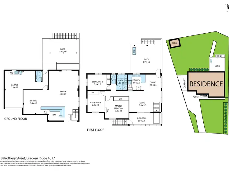 Floorplan of Homely house listing, 22 Balrothery Street, Bracken Ridge QLD 4017