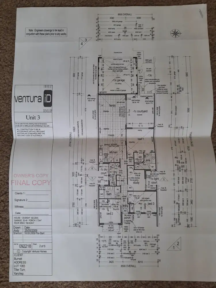 Floorplan of Homely house listing, 5 Tiller Turn, Yanchep WA 6035