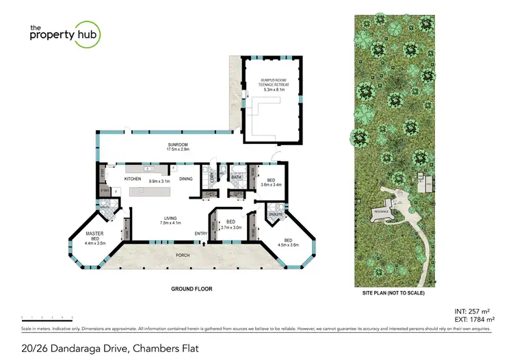 Floorplan of Homely rural property listing, 20-26 Dandaraga Court, Chambers Flat QLD 4133