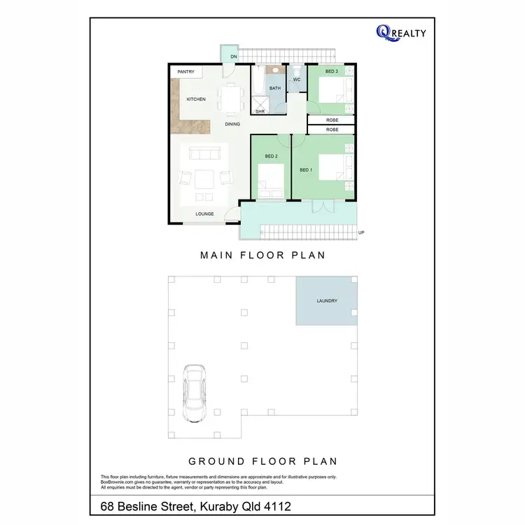 Floorplan of Homely land listing, 68 - 74 Besline Street, Kuraby QLD 4112