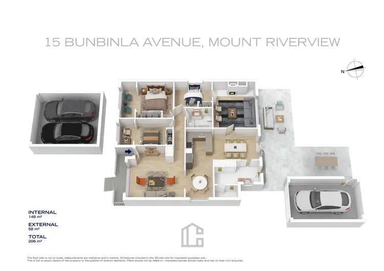 Floorplan of Homely house listing, 15 Bunbinla Avenue, Mount Riverview NSW 2774