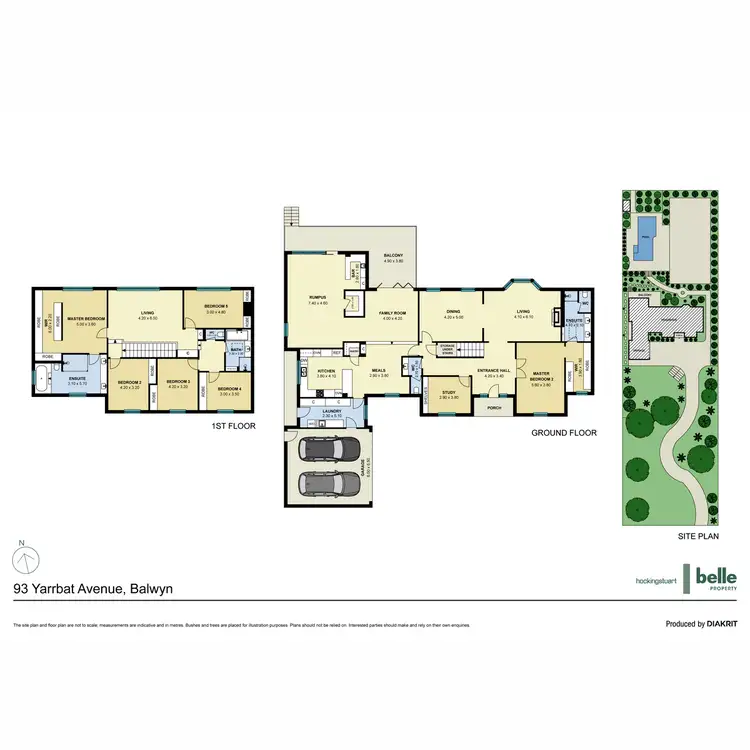 Floorplan of Homely house listing, 93 Yarrbat Avenue, Balwyn VIC 3103