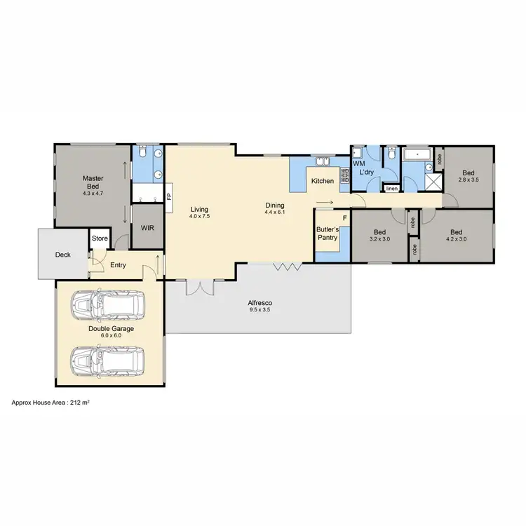 Floorplan of Homely house listing, 39 Potton Avenue, Rosebud VIC 3939