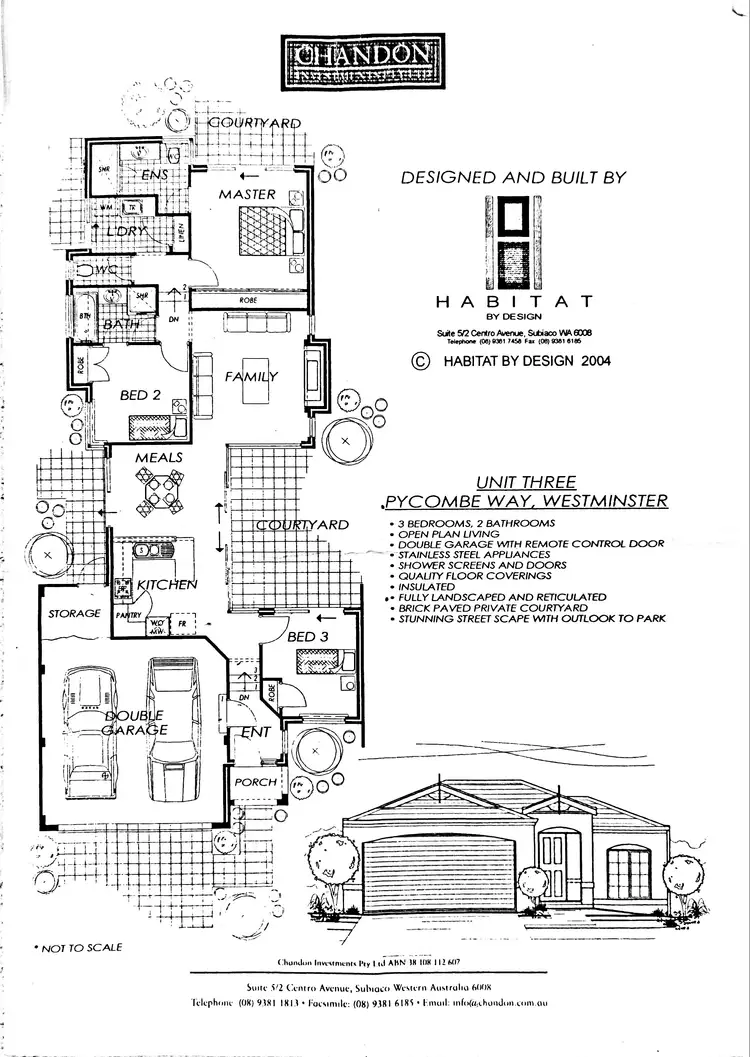 Floorplan of Homely house listing, 5 Pycombe Way, Westminster WA 6061